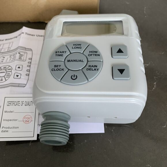 HTM-01L Single Zone Water Timer for Garden, Lawn New Open Box - Picture 6 of 6